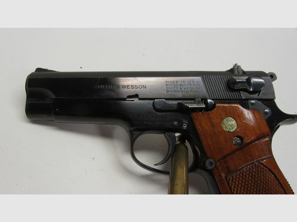Smith & Wesson 39-2 brünniert 9mmLuger