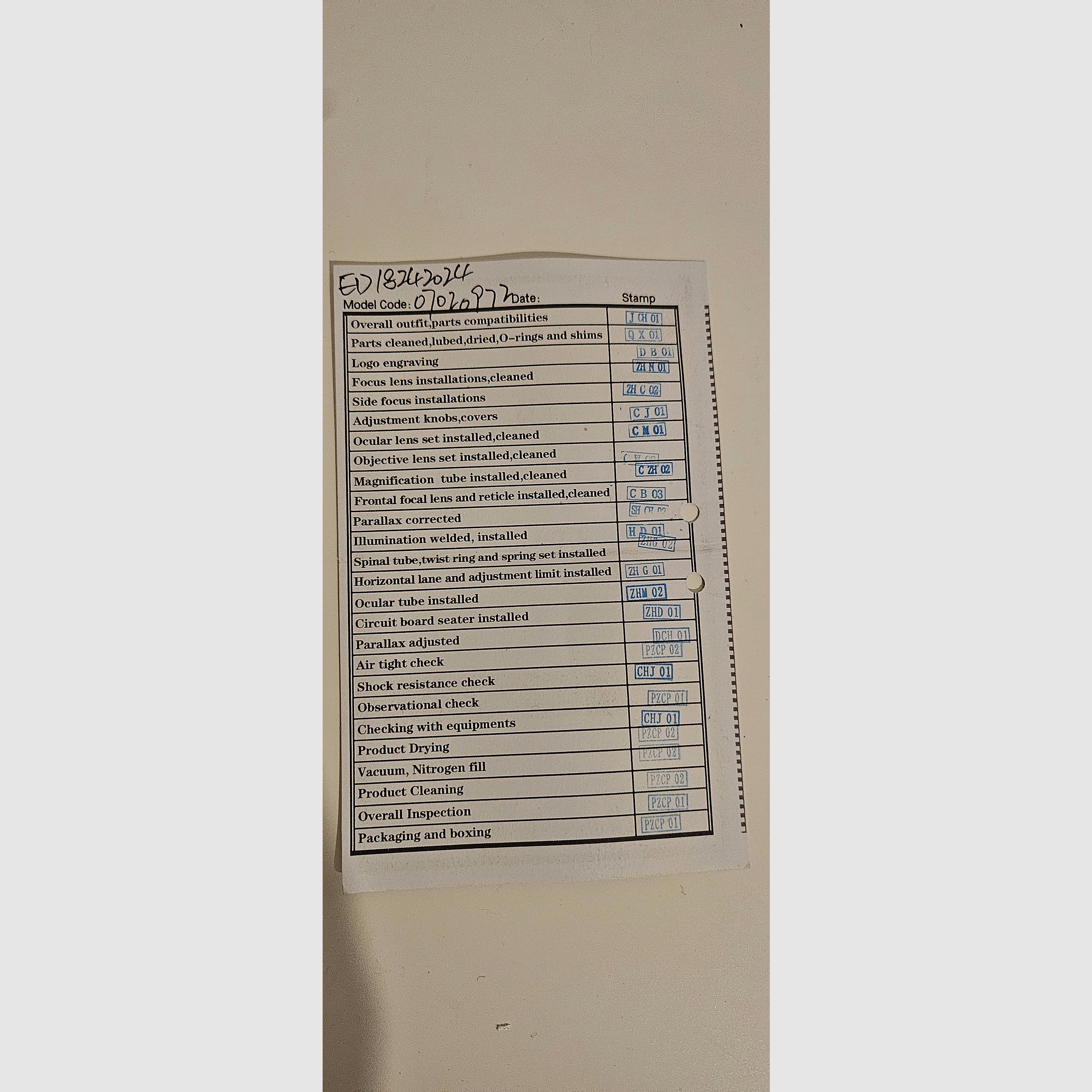 LPVO DISCOVERYOPT, 1–8 × 24 FFP met 34-mm buis