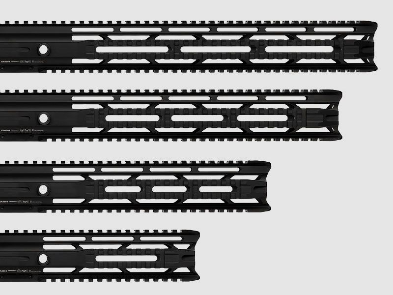 HERA ARMS Guardamanos IRS Picatinny, nueva generación para AR15, longitud: 7,0"