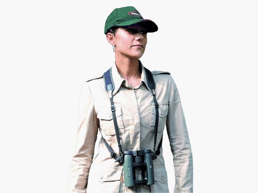 Niggeloh 406600343 SPORT the strap for cameras and binoculars neoprene black