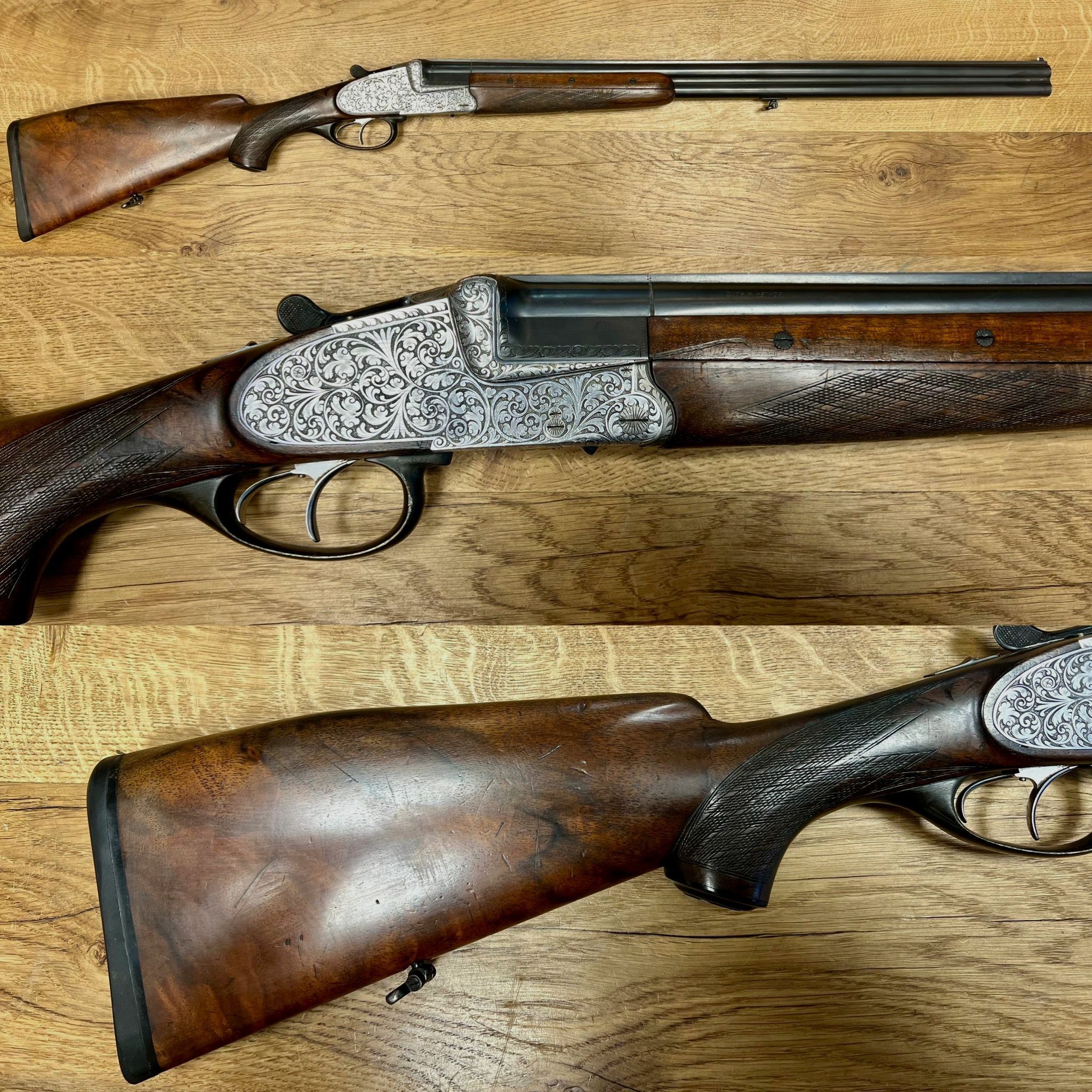 Krieghoff Ulm	 Bockbüchsflinte mit Seitenschlossen und Welchsellauf