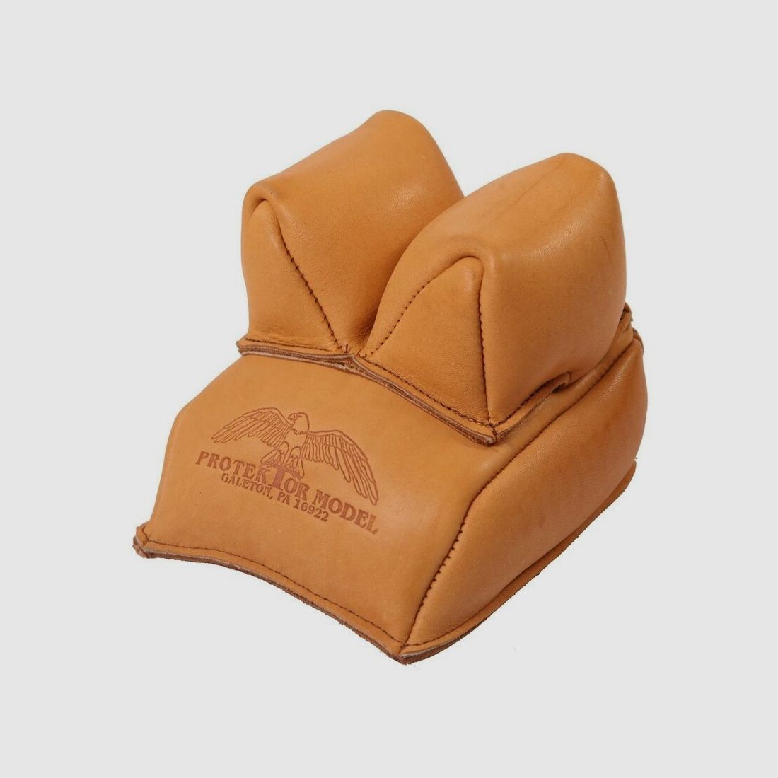 Protector saco de arena para la culata de Protector Galeton, modelo Rabbit Ear Rear, cuero, versión de orejas largas EE. UU.