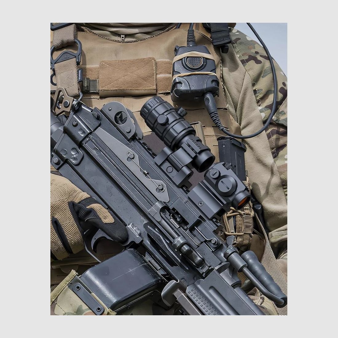 CVLIFE Jackal Howl Rotpunktvisier & 3X Vergrößerungskombination Neuware/Garantie