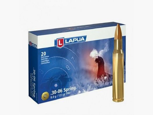AMUNICJA LAPUA 30-06 FMJ 8g