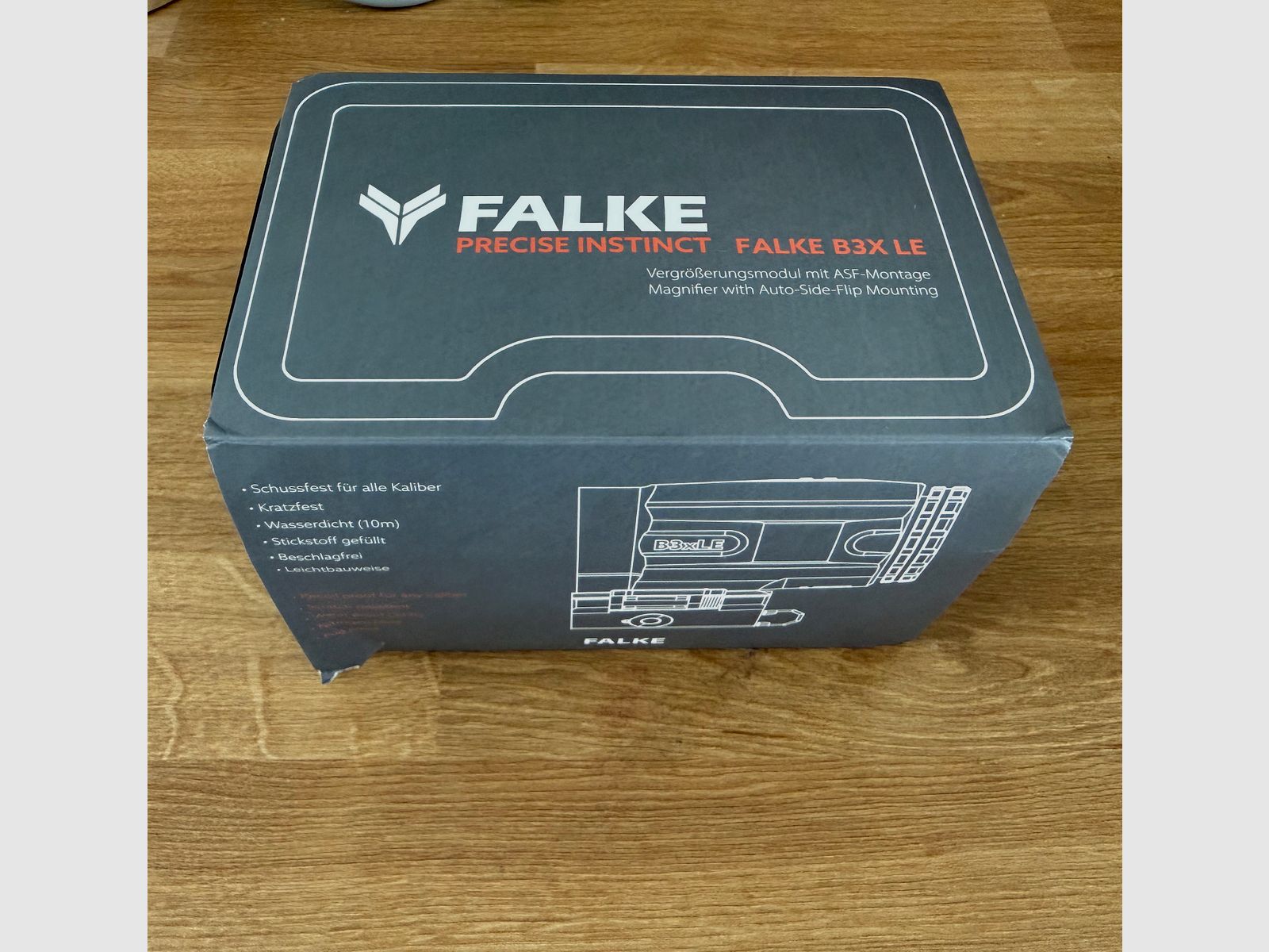 Falke B3X LE Gen. 2 Magnifier 3x – comme neuf, à peine utilisé + QD Mount