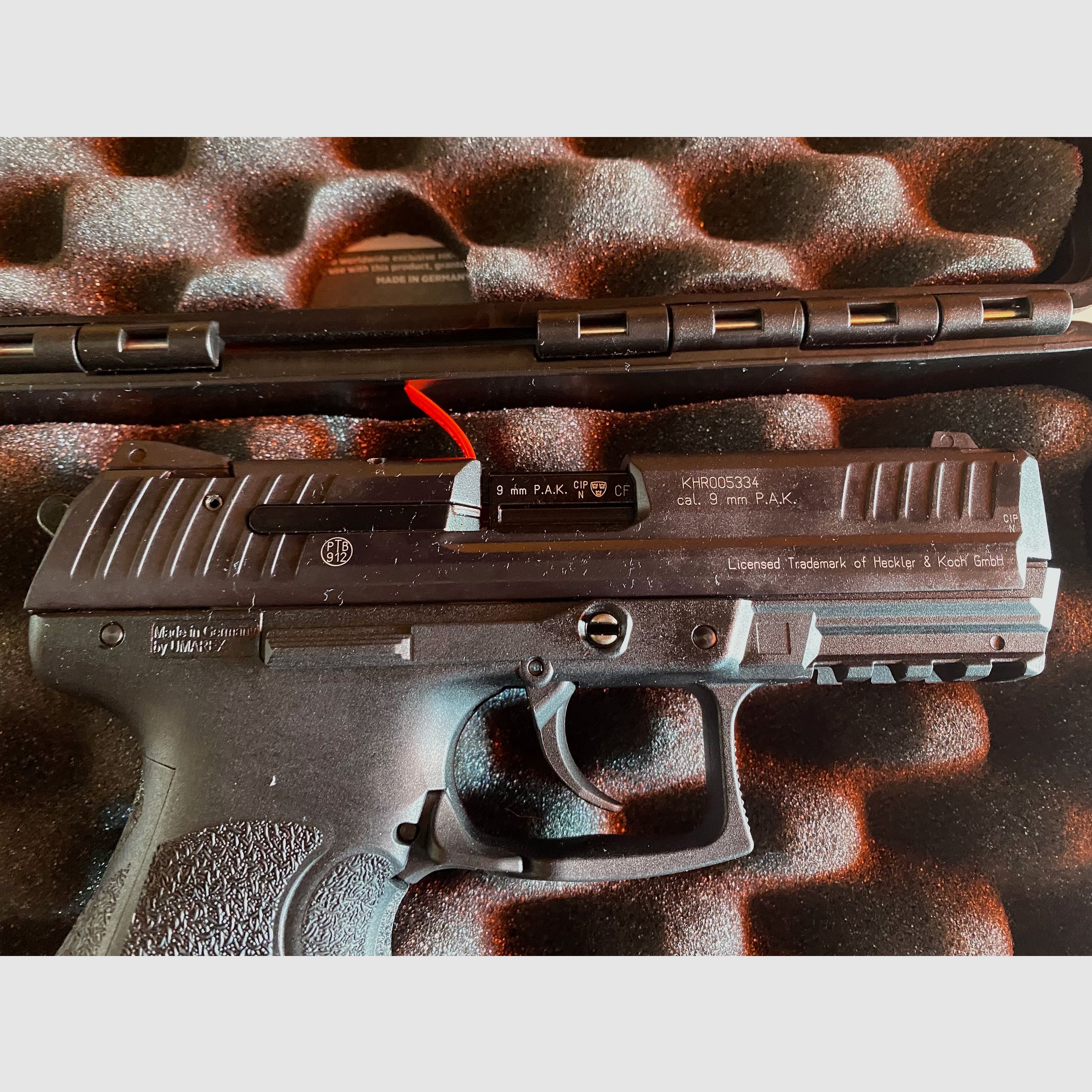 Umarex Heckler & Koch P30 Schreckschusspistole 9mm PAK 15 schüssig  NEU und unbenutzt mit Koffer 