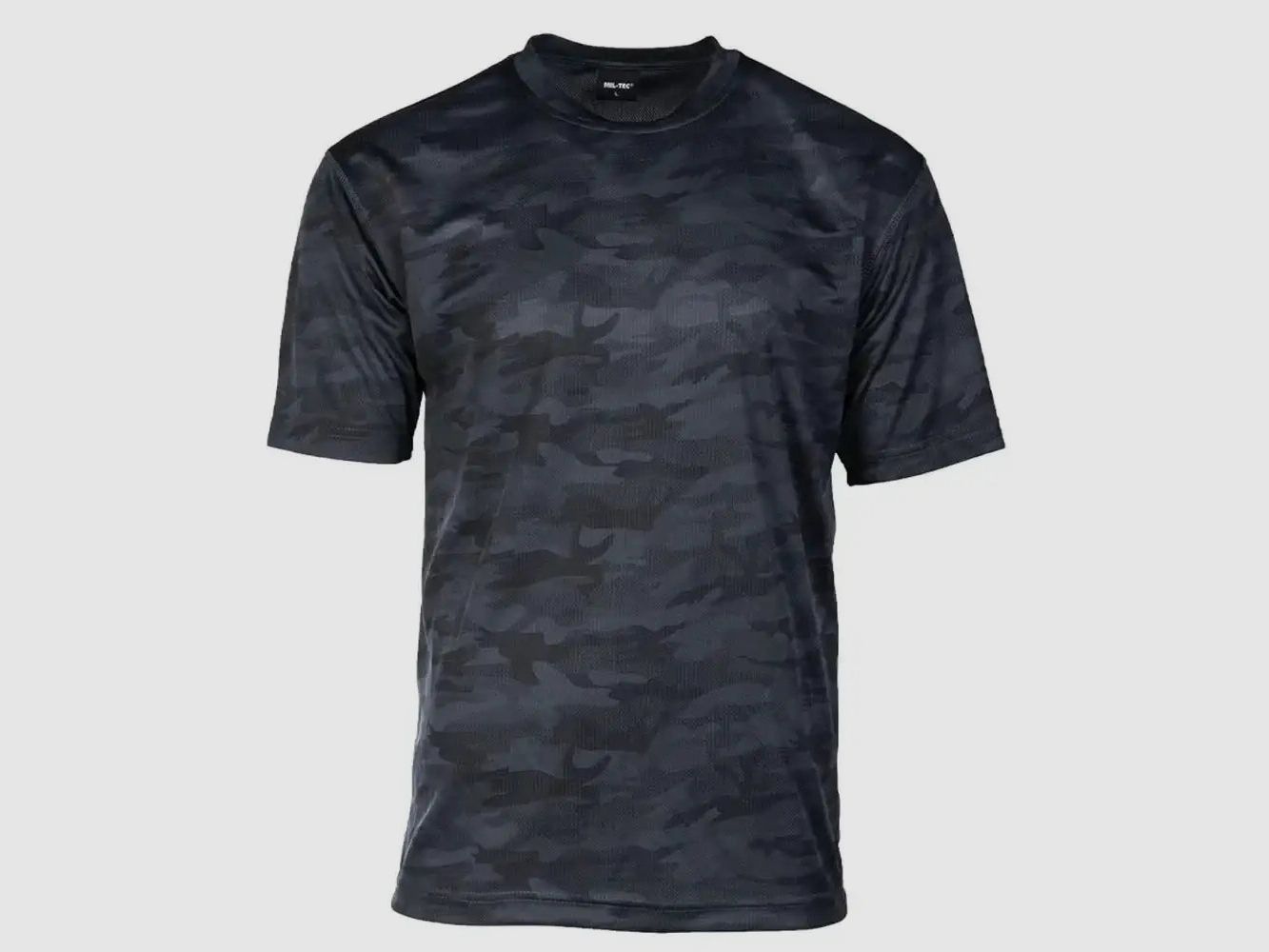 Mil-Tec T-Shirt Mesh - Darkcamo / S Uomini