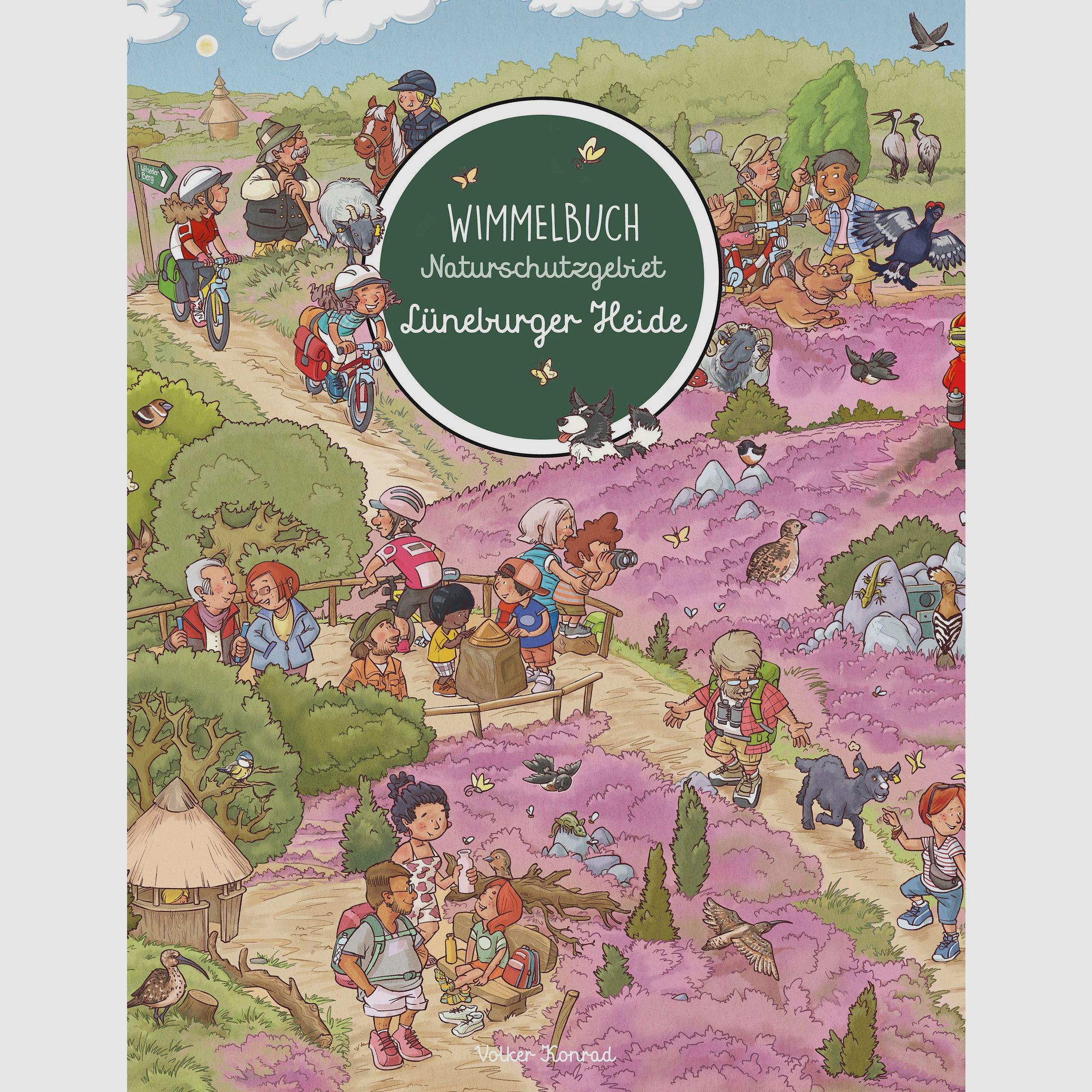Wimmelbook Réserve Naturelle de Lüneburger Heide