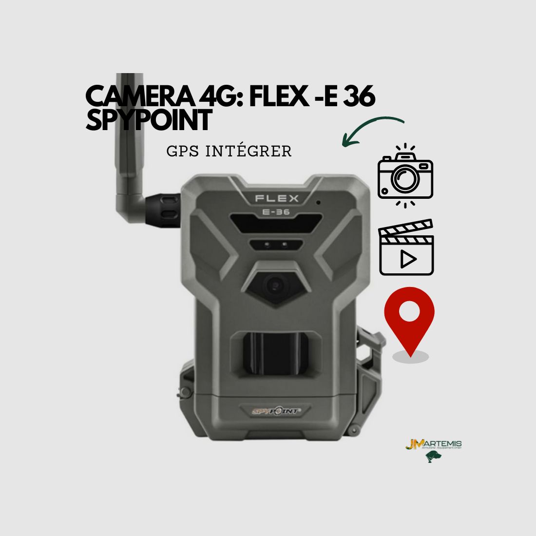 GAME CAMERA 4G: FLEX-E-36 SPYPOINT PHOTOS AND VIDEOS, image 1 of 3