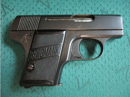 Pistolet 6,35 mm Bergmann Nr. 2
