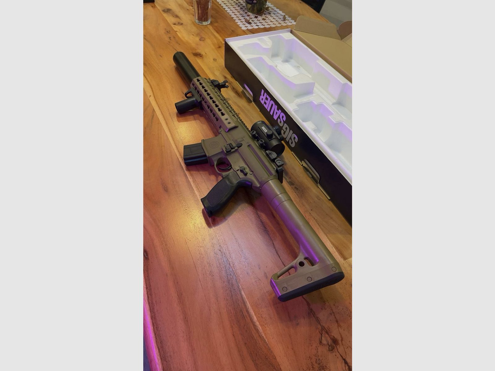 Sig Sauer MCX CO2 Gewehr 4,5 mm Diabolo – Gebraucht (Defekt) – Wie neu!