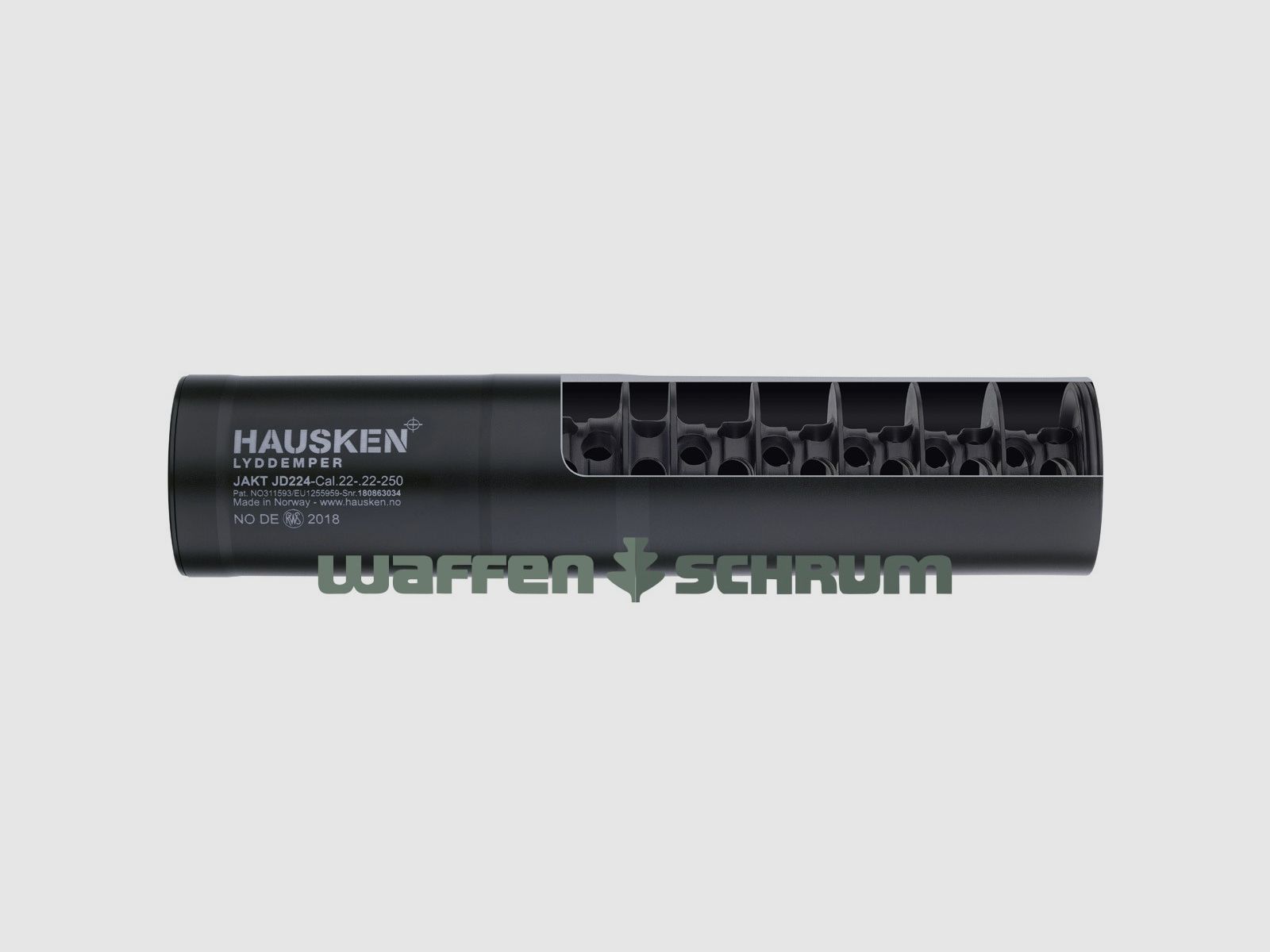 Hausken JD224 MK II L224mm - 31 tot 35dB