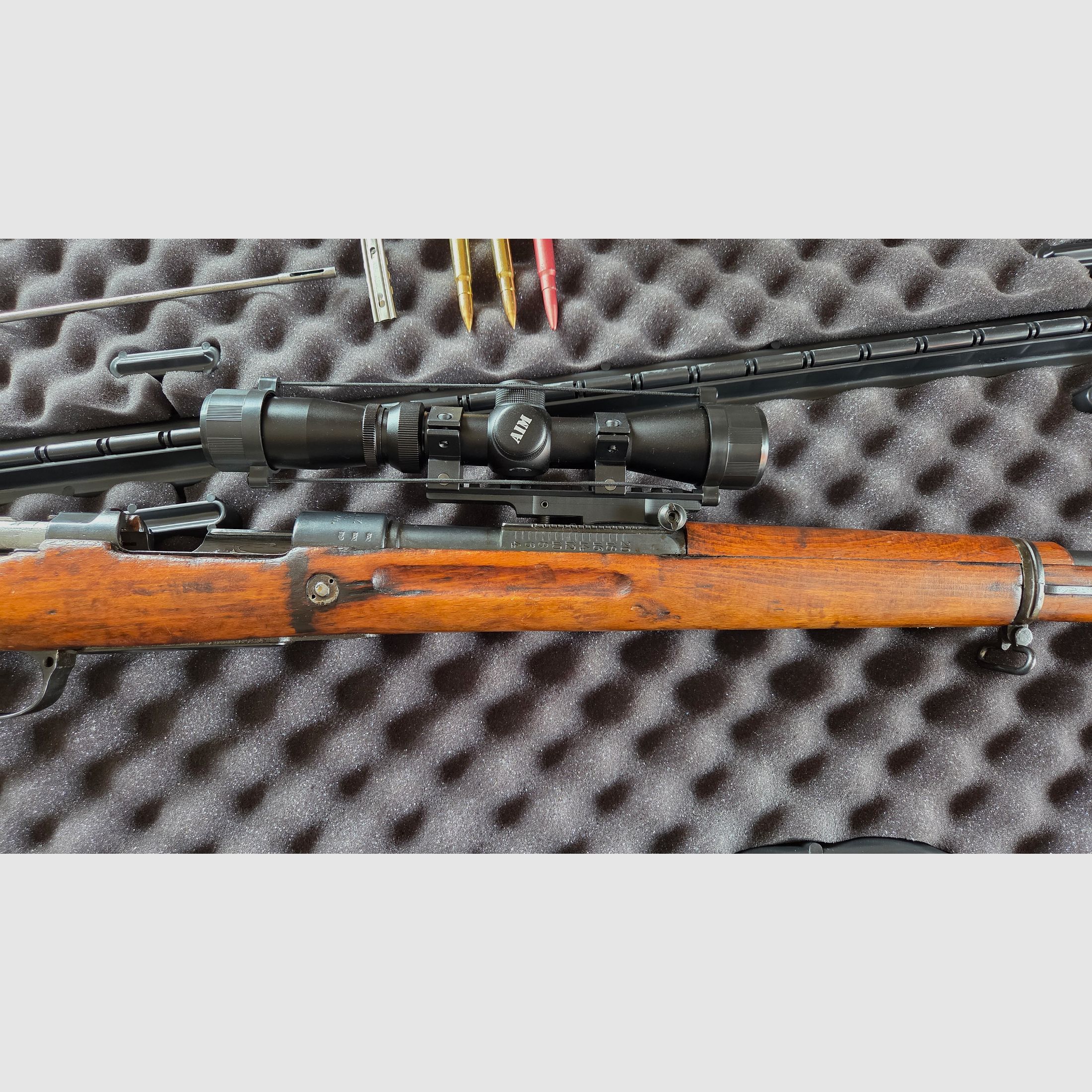 G98*Bj. 1918*Cal. 8x57 IS*con mira telescópica 2-7x32*ajustado