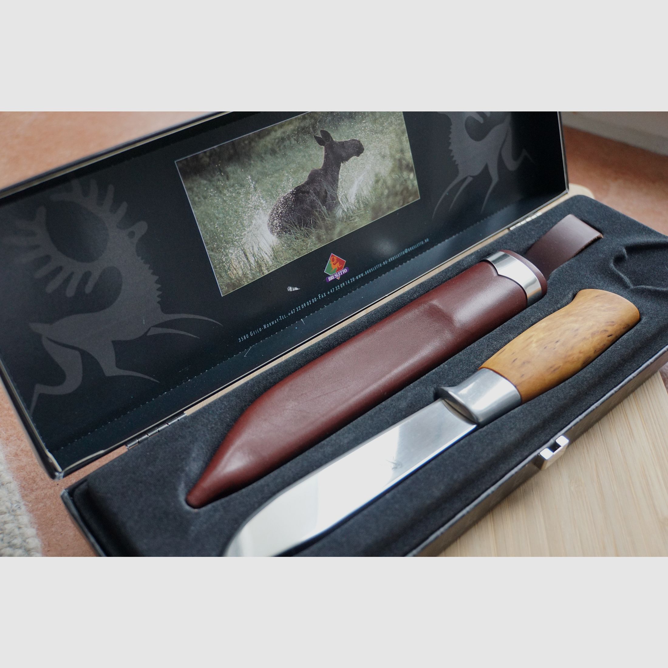 Various Brusletto knives from collection dissolution