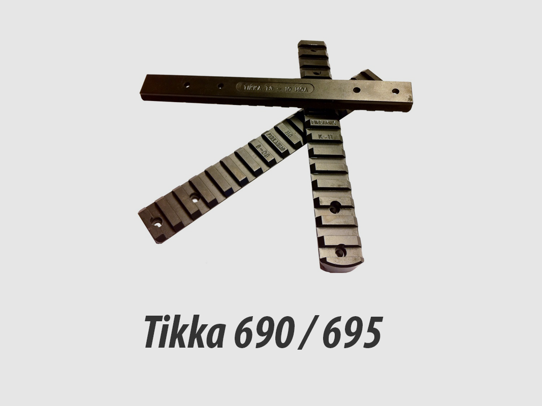 Picatinny-Schiene aus Stahl für Tikka M695 und M690