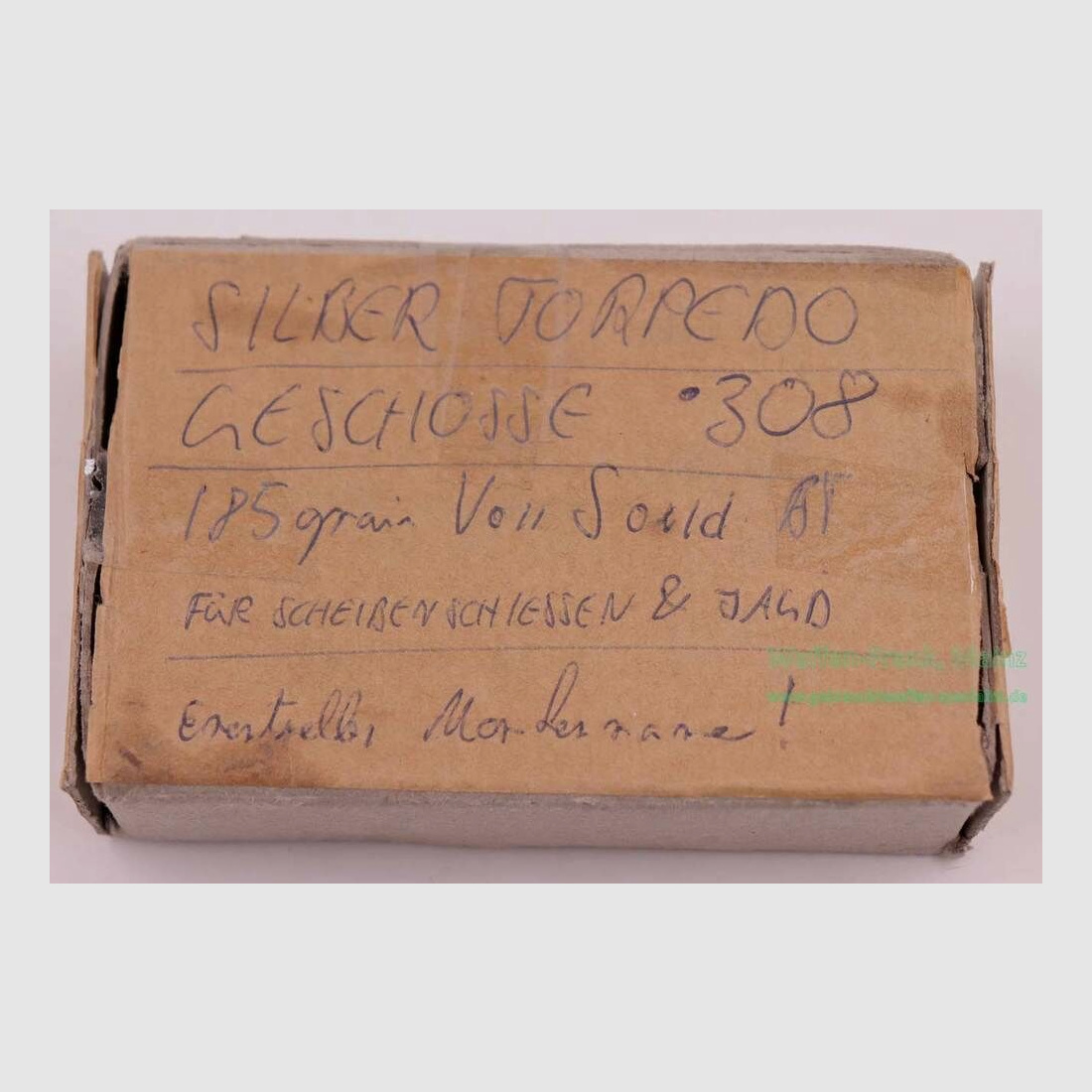 Diverse Hersteller Büchsengeschosse, Anbruch .307, 185gr., bleifrei