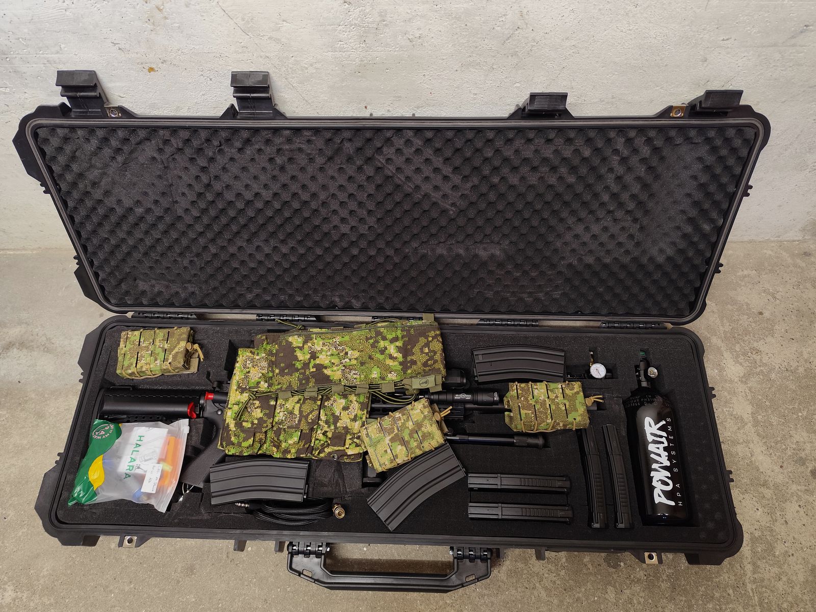 Airsoft M4 Umbau auf HPA & DMR