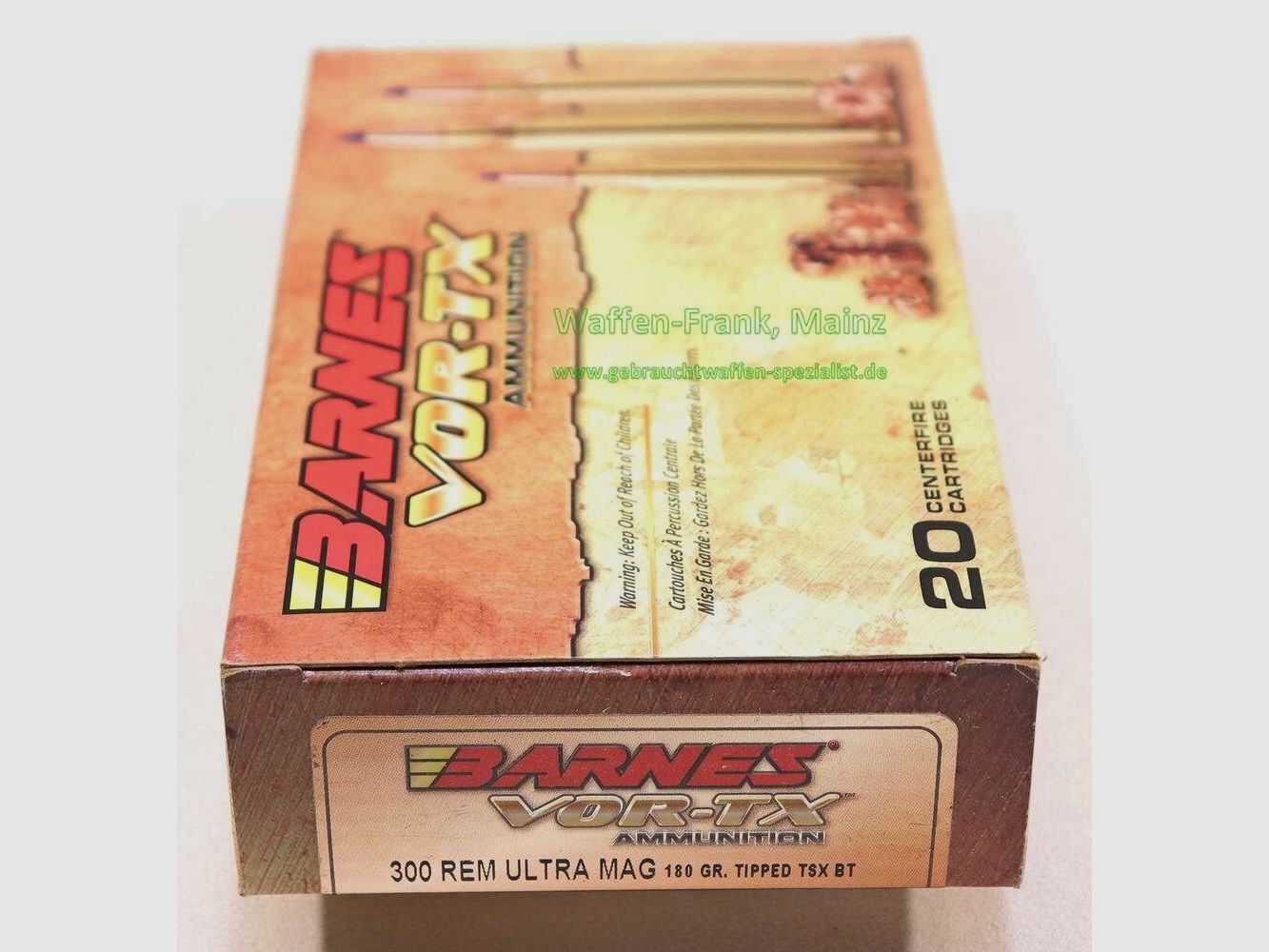 Barnes Bullets Büchsenpatronen VOR-TX .300Rem Ultra Mag