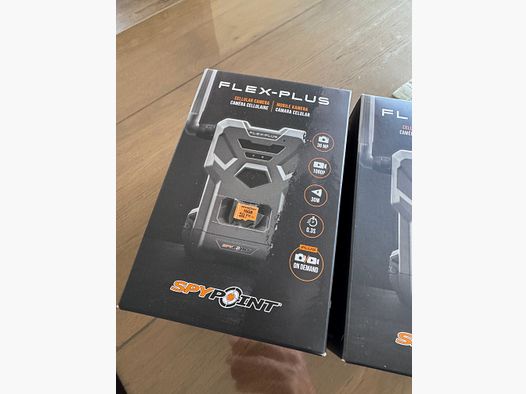 2x Wildkamera NEU Spypoint Flex Plus inkl. 16GB Karte