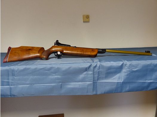 Rifle de aire de cañón quebrado Diana modelo 60 con diopter Cal. 4,5 mm sin F vintage