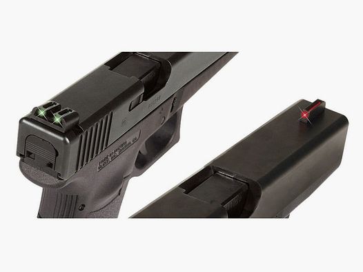 TRUGLO fiberglass sights for Glock