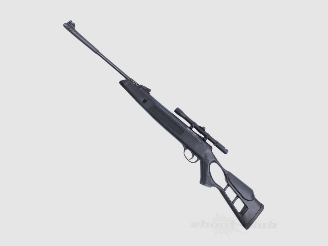 Mercury Chili Edge SET Carabine à air 4,5mm Diabolos Noir