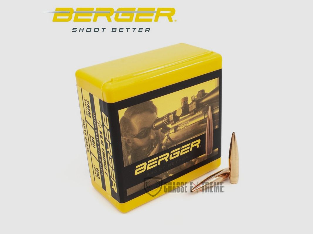 100 Geschosse BERGER Kal. 7mm 180gr VLD Target, Bild 1 von 2