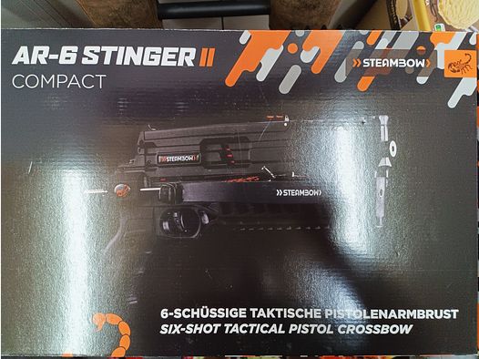 Steambow AR-6 Stinger II ‚ Kompaktowy łuk   (  Oryginalne opakowanie  )