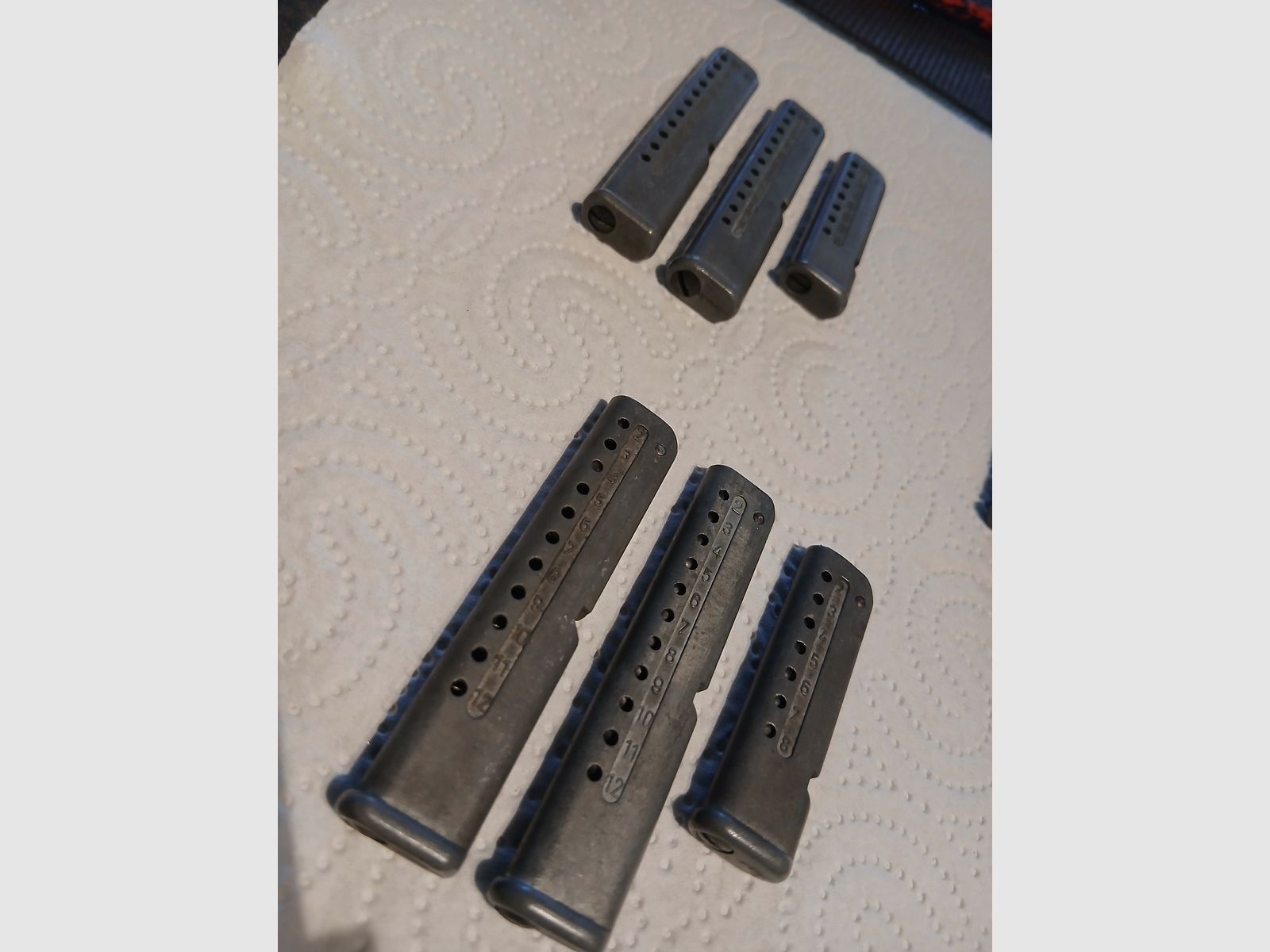 Rivista per fucili ad aria compressa. Pallini da 4,5 mm