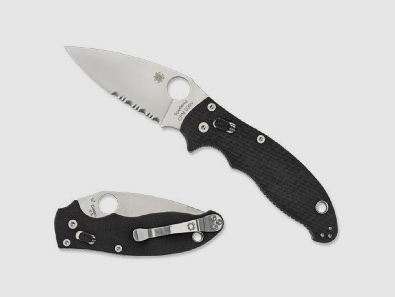 Nóż Spyderco Manix 2 CPM S30V Stal Kombinowana, zdjęcie 3 z 3