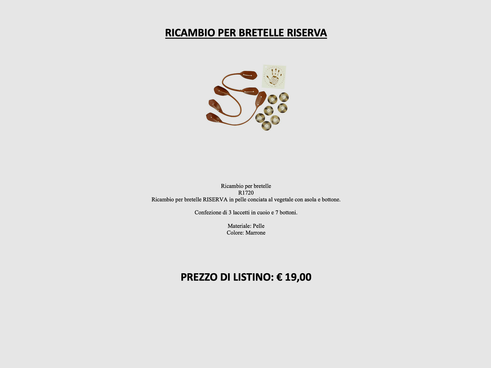 Riserva – Wymiana na paski, zdjęcie 1 z 2