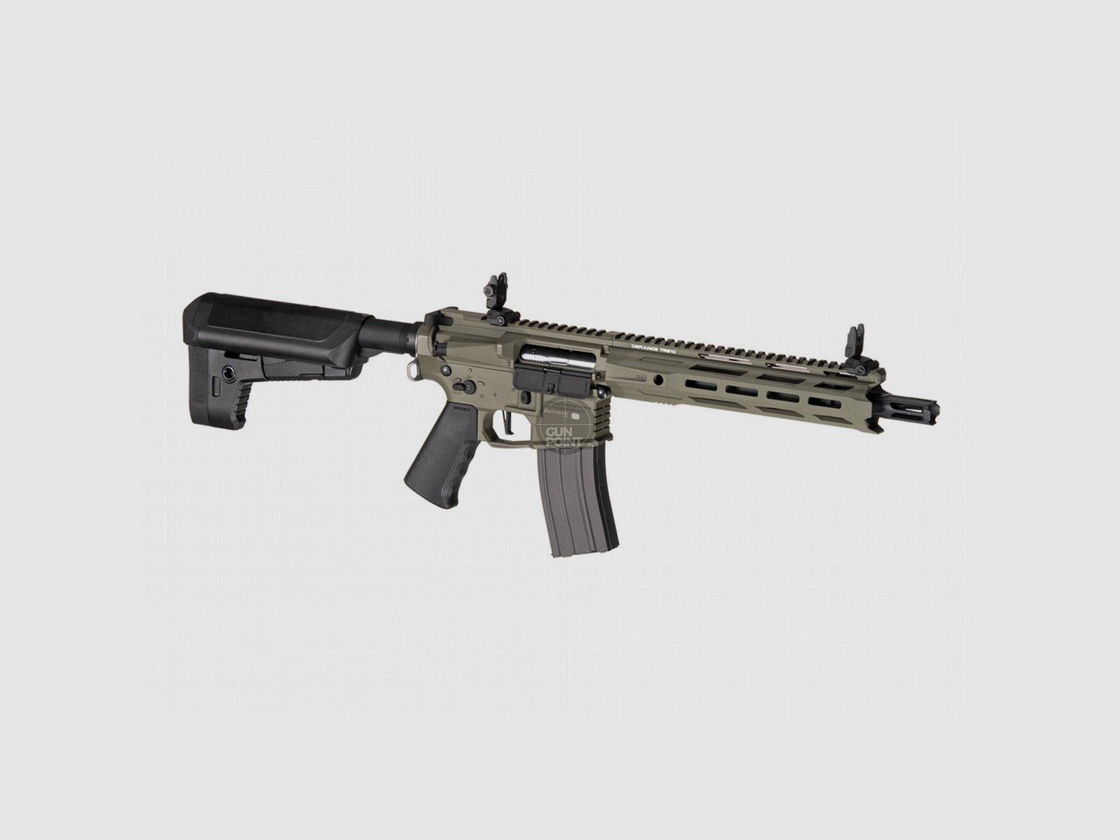 Softair - Geweer - KRYTAC - Trident Mk2 CRB-M S-AEG - vanaf 18, boven 0,5 Joule - Foliage Green