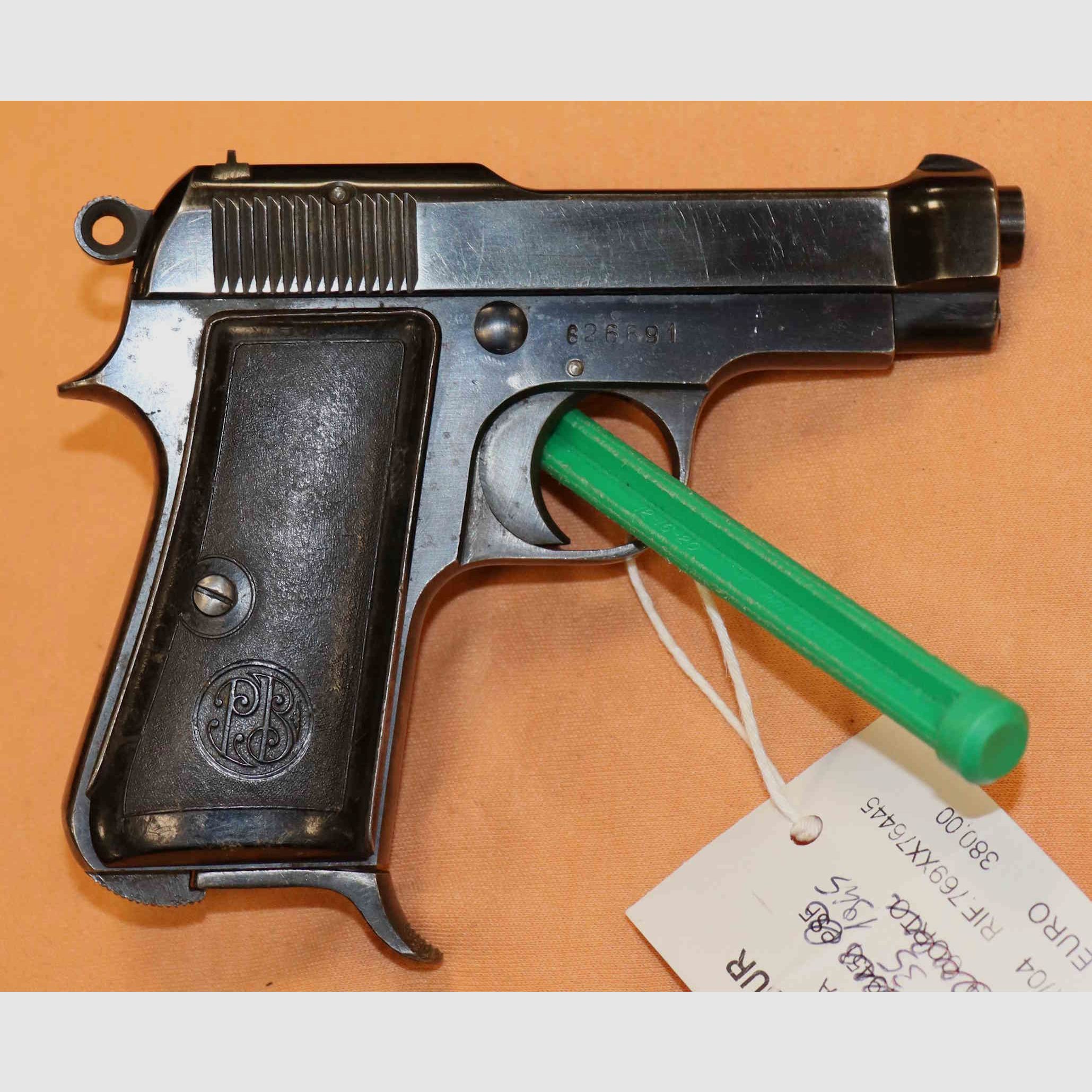 Pistole Beretta Modell 35 Kaliber 7.65, Bild 5 von 7