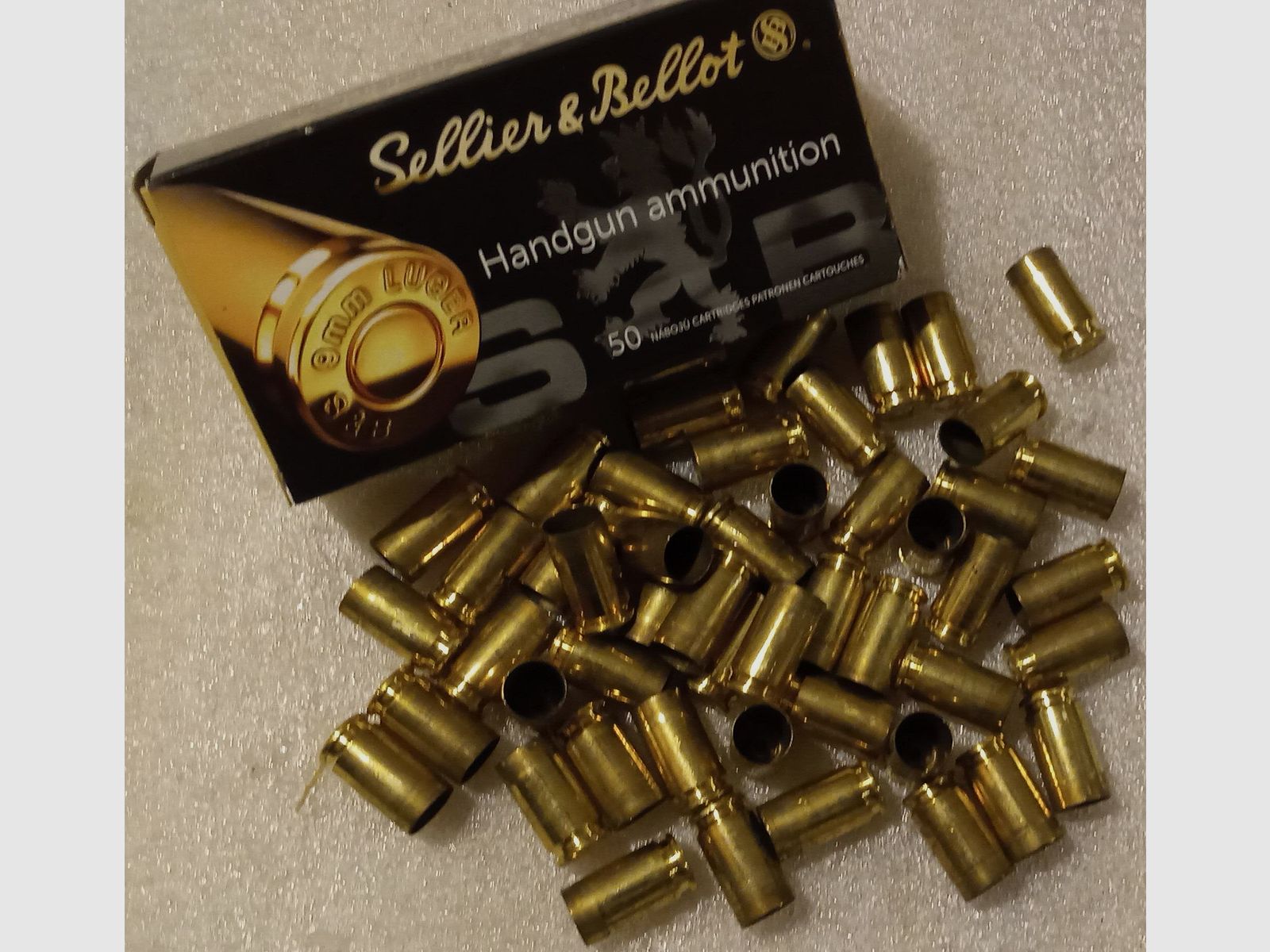 50 hulzen 9mm Luger °°°°°°°°°°°°°°°°°°°°°°°°°°°°°°