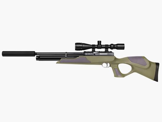 WEIHRAUCH HW 100 X-T Synthetikschaft Luftgewehr 4,5mm