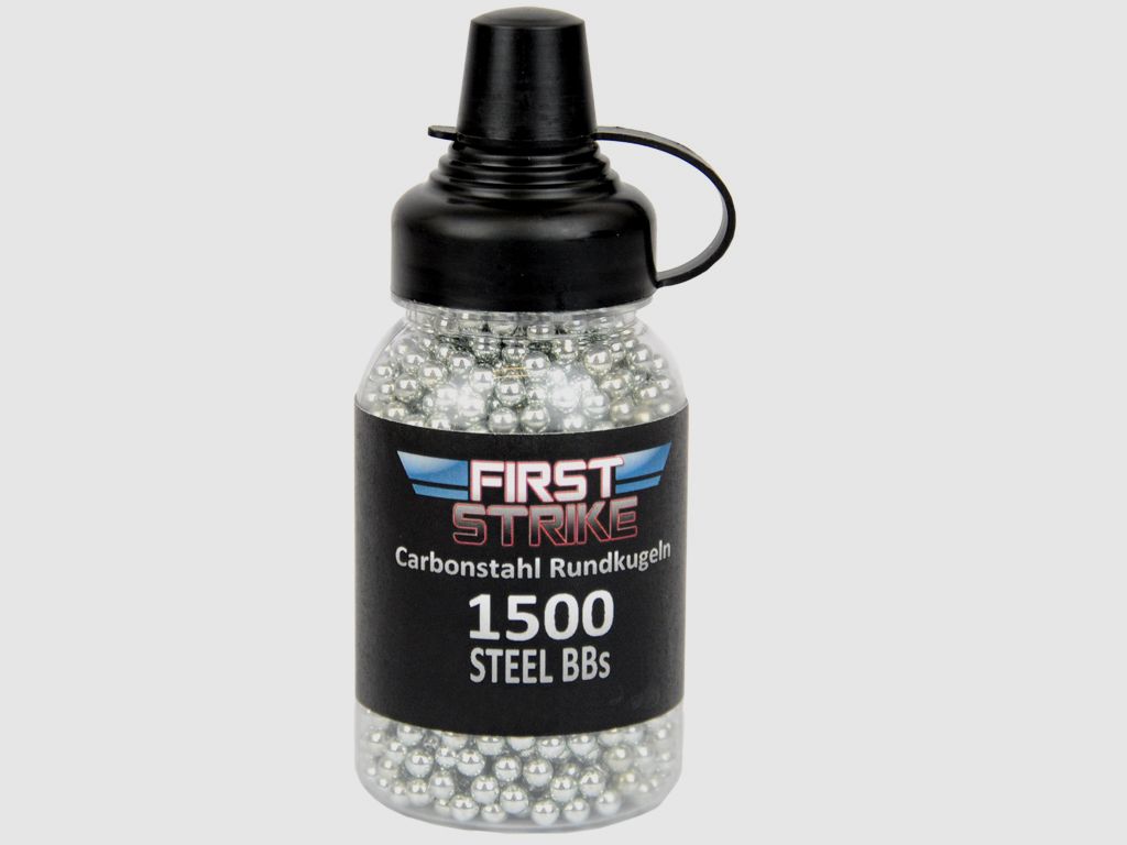 ESC First Strike Stahlkugeln 1500 Stk. 4,5mm (Premium) Diabolo Munition