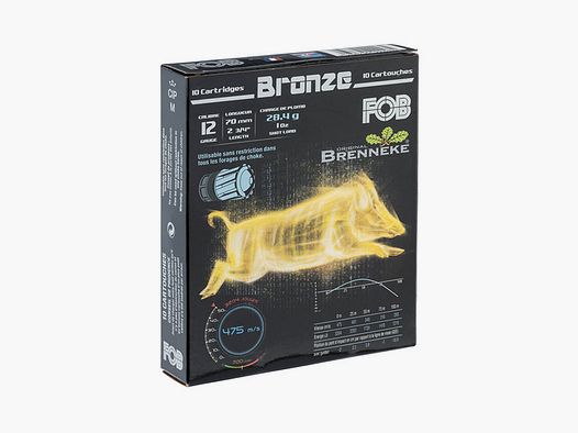 FOB Bronze Brenneke 12/70 28,4g
