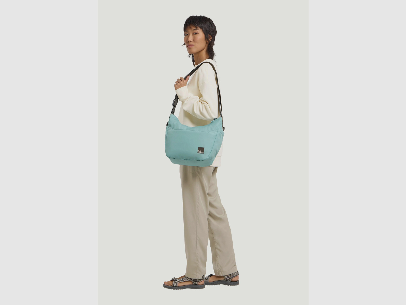 JACK WOLFSKIN Paraiso Umhängetasche Soft jade