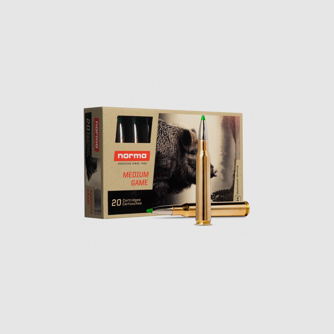 NORMA 7×64 EcoStrike 140 Grains Metalen Munitie, afbeelding 5 van 15