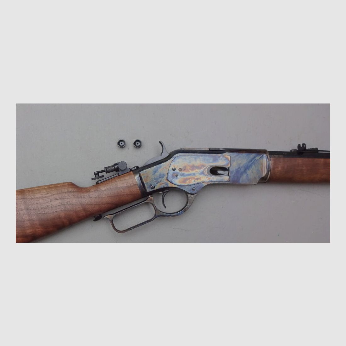 WINCHESTER ARMS	 Mod. 1873 Sporter - 8-kant Lauf 24"