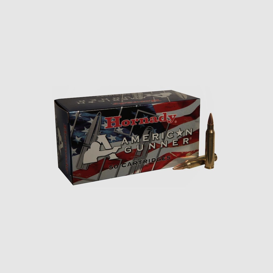 Hornady American Gunner .223 Rem. 55GR HP Match 50 Patronen