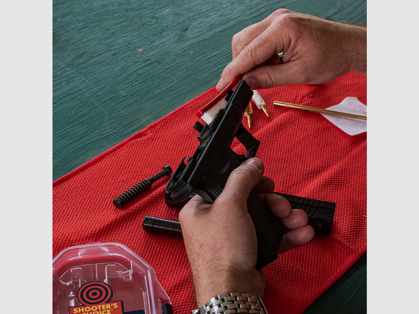 Shooter's Choice Nylon Putzbürsten – 20er Pack (SHF-316R-20)