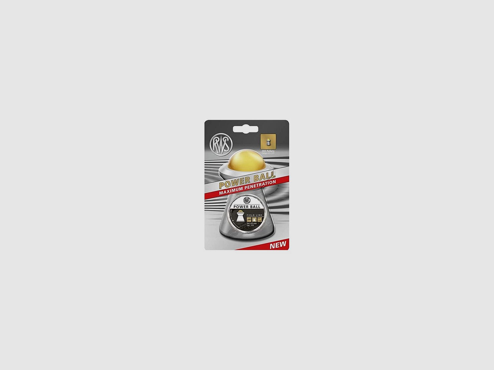 Geschosse Kal. 4,50 Rws Power Ball 0,61 g 200 Stk