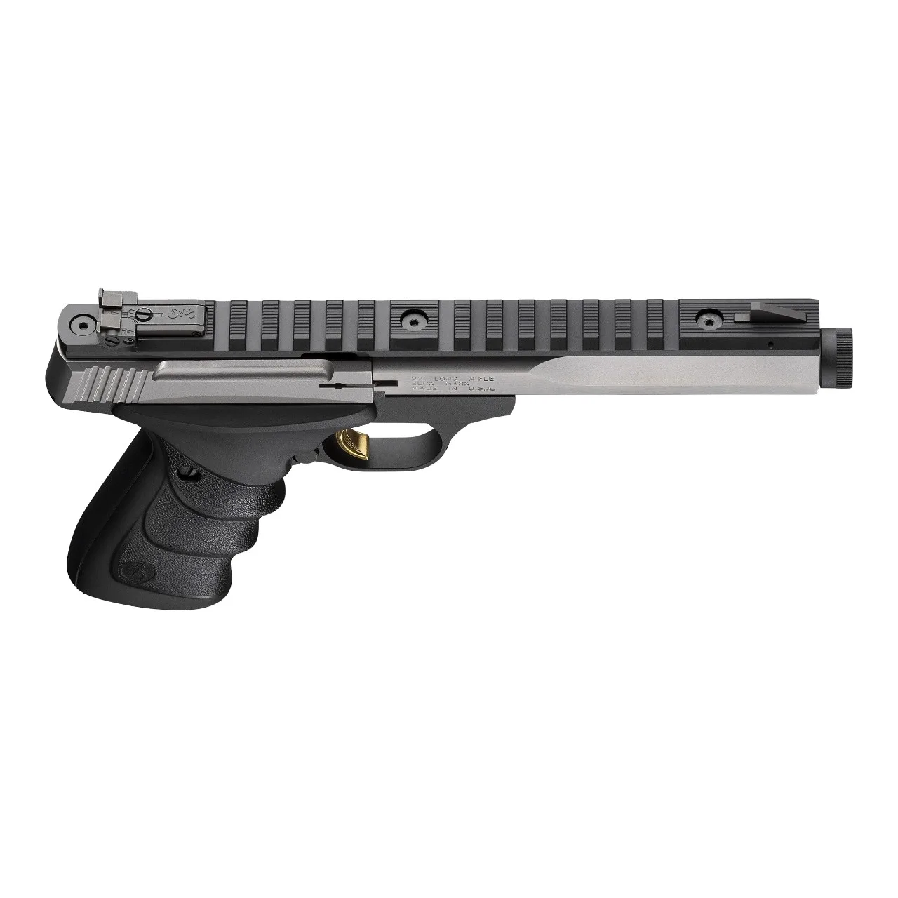 LIMITIERTE SERIE 100 STÜCK !! BROWNING BUCK MARK CONTOUR EDELSTAHL 5,9″ SCHALLDÄMPFERBEREIT 22LR, Bild 3 von 4