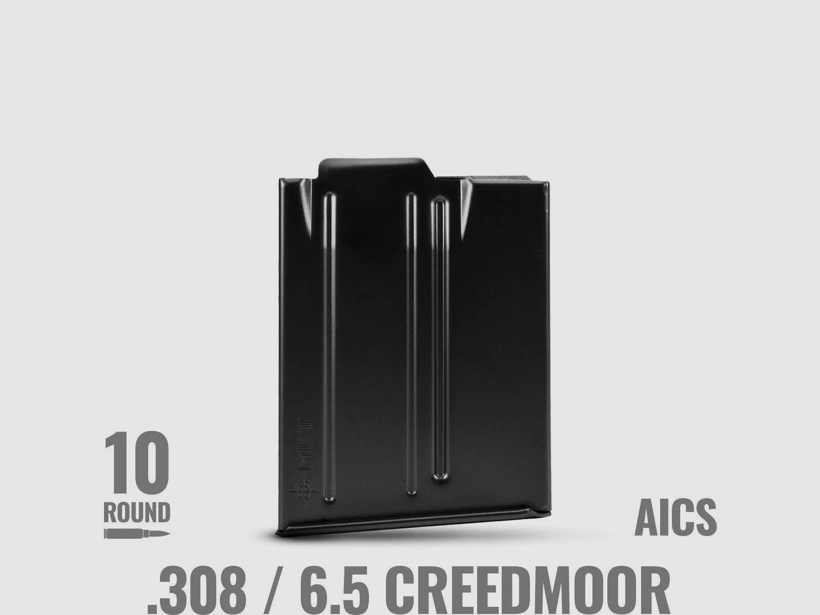 MDT AICS Metallmagazin .308 mit Binder-Platte - 10 Schuss