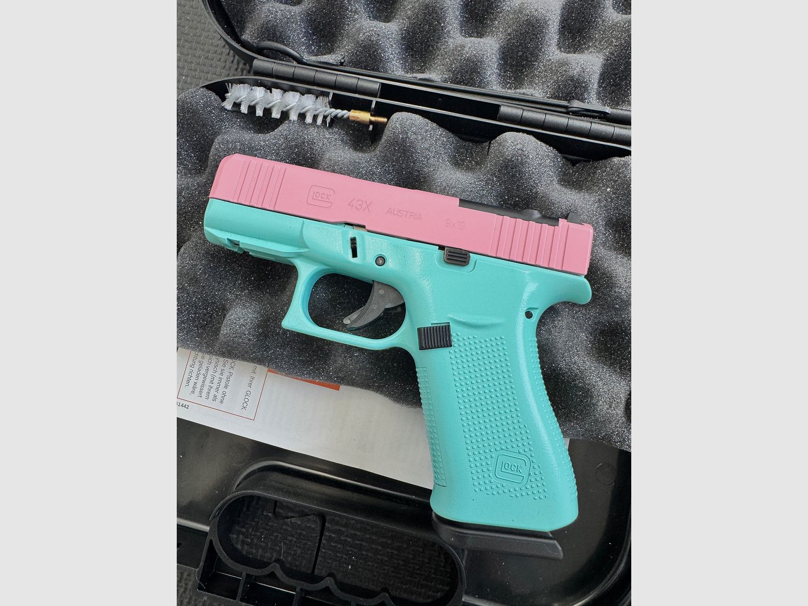 Glock 43X R/MOS/FS 9 x 19 mm incl. rail