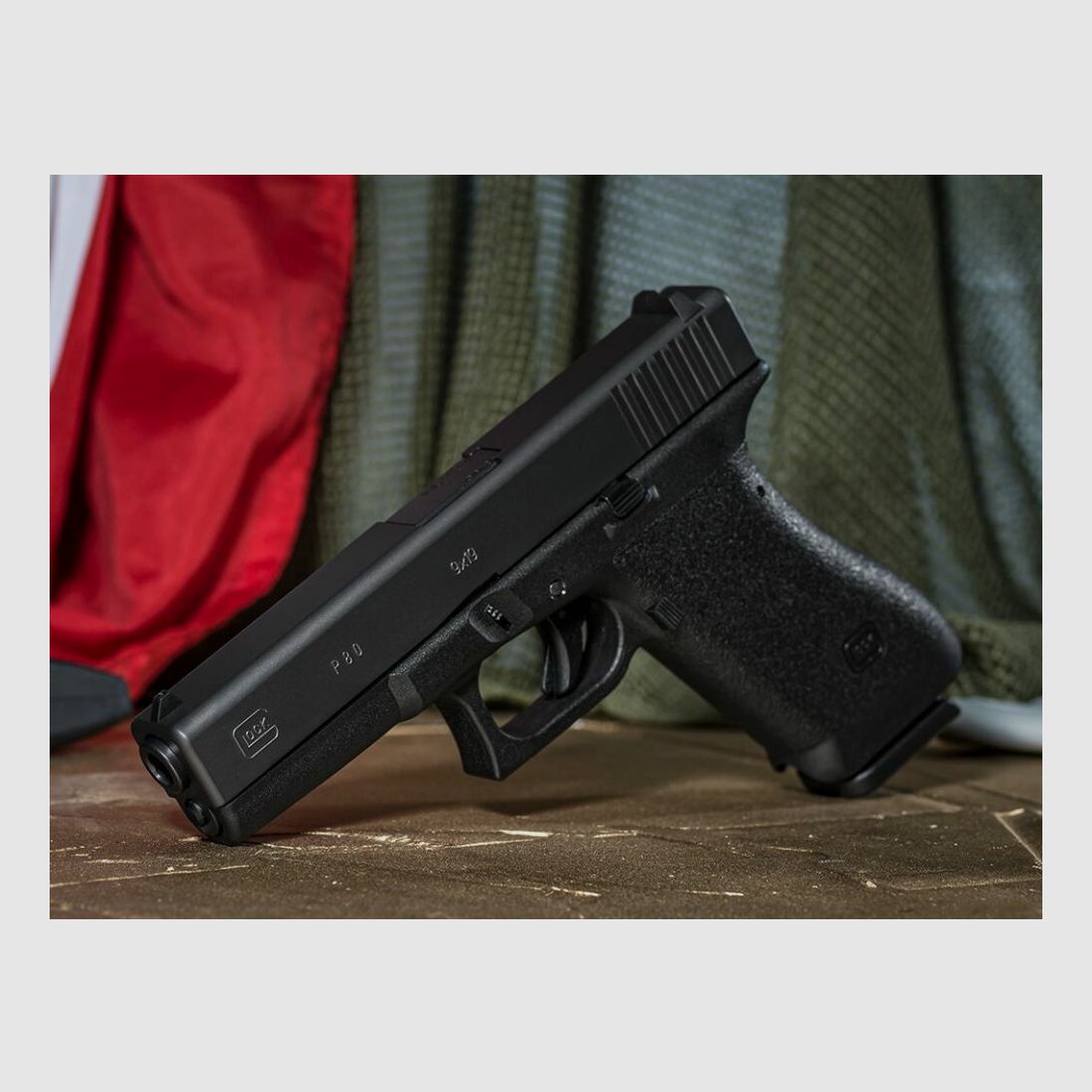 Glock Sondermodell 40 Jahre P80 Pistole Glock 80 im Kaliber 9mm Para (9x19) Inkl. Zubehör