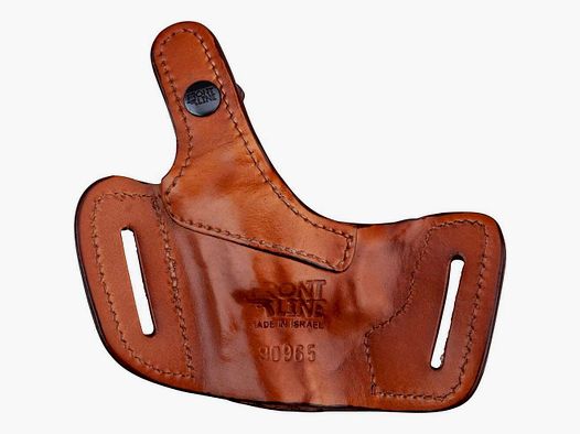 Front Line riemholster Fast-Draw Belt-Slide bruin