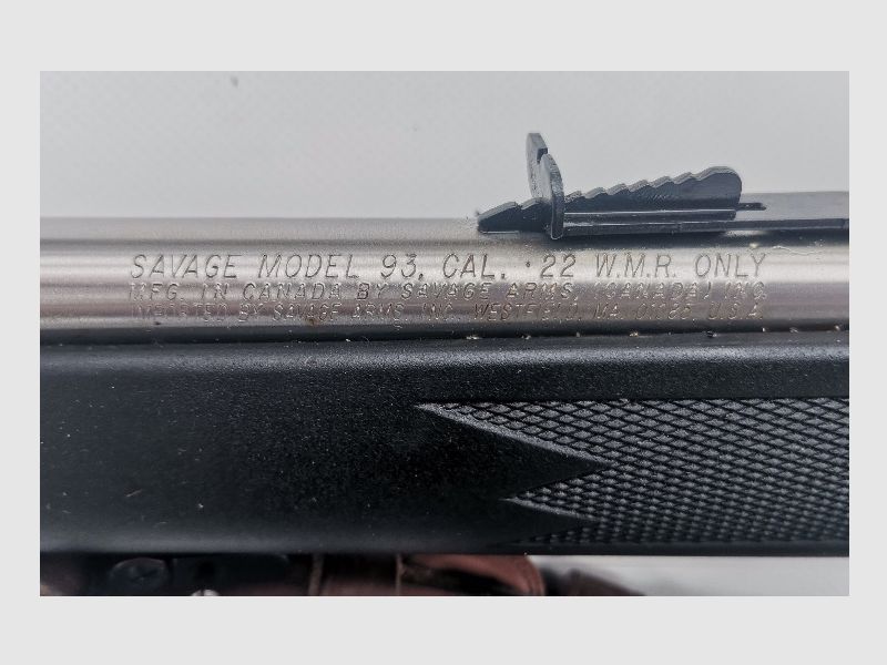 Savage 93 Allwetter Schonzeitbüchse .22 Mag, .22 WMR mit Zielfernrohr