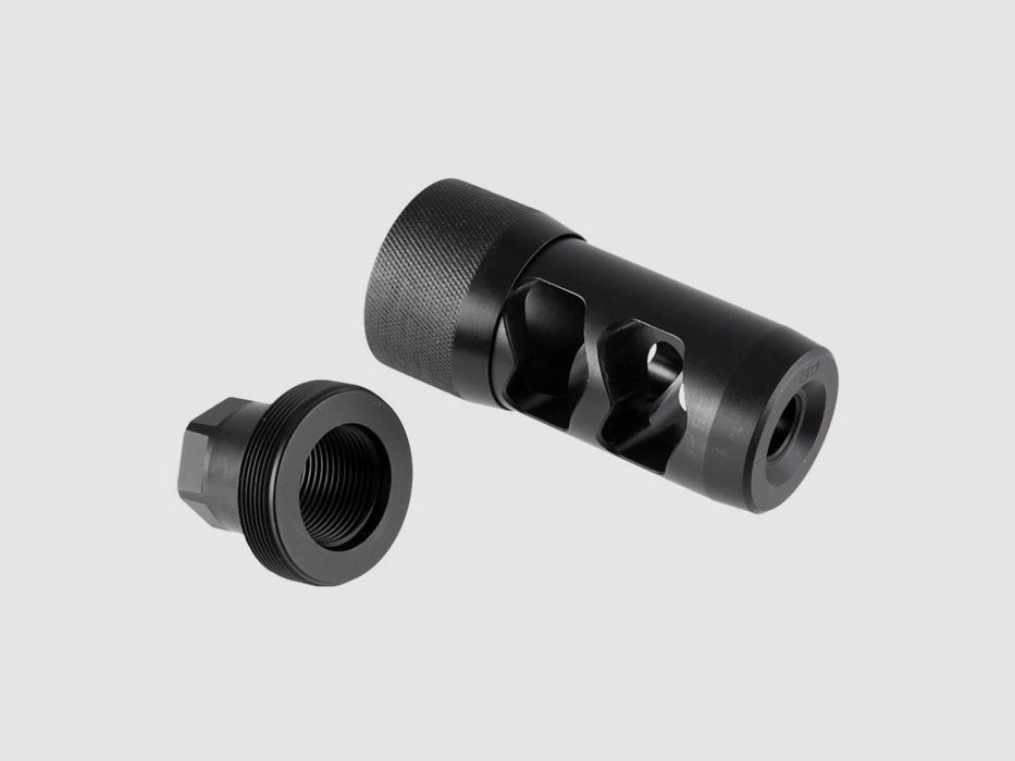 AREA 419 30 KALIBER HELLFIRE 2P (6,5MM-30) MUZZLE BRAKE, CZARNY, zdjęcie 1 z 3